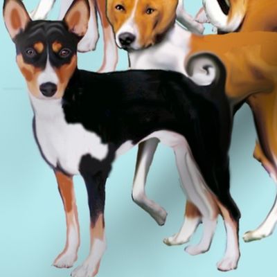 Basenji Fabric