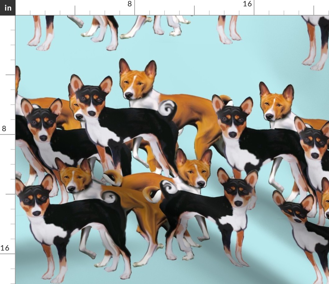 Basenji Fabric