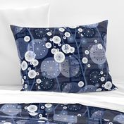 Suki Floral Midnight Blue