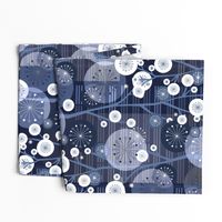 Suki Floral Midnight Blue