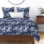 Suki Floral Midnight Blue