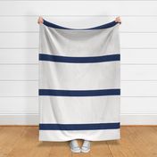 blue on cream horiz stripe curtain full length-01