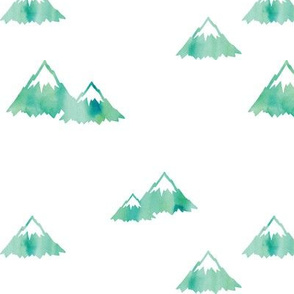 (large scale) Mountains // green C18BS