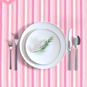 pink stripe // Candy Pink Stripe border Yard of pink stripes with chevron border