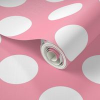 Pink Polka dots // Ice cream shades of pink