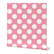 Pink Polka dots // Ice cream shades of pink