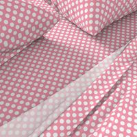 Pink Polka dots // Ice cream shades of pink