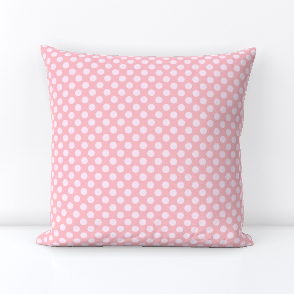 Pink Polka dots // Ice cream shades of pink