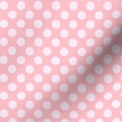 Pink Polka dots // Ice cream shades of pink