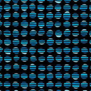 Stripe The Dots - Bright Blue