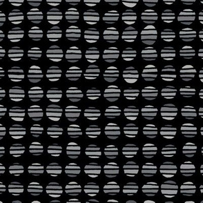 Stripe The Dots - Grey