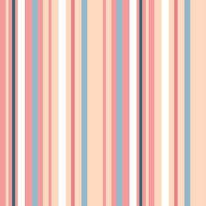 Spring Pink Stripes