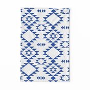 Navajo Texture - Navy Blue (Large)