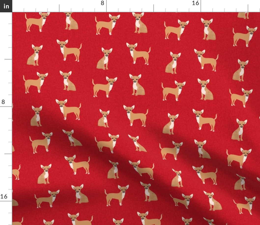 chihuahua pet quilt a dog breed cheater quilt coordinate fabric