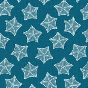 Sea Stars Blue 2