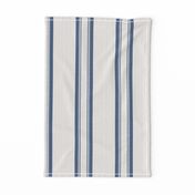 Grain Sack Stripe in French Blue