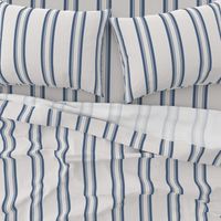 Grain Sack Stripe in French Blue