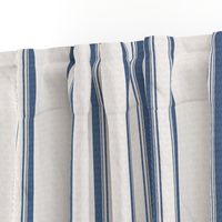 Grain Sack Stripe in French Blue