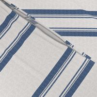 Grain Sack Stripe in French Blue