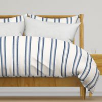 Grain Sack Stripe in French Blue