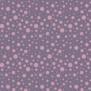 Ultraviolet Full Moon Dots on Purple