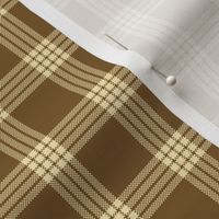 Farmhouse Plaid Cream and Brown