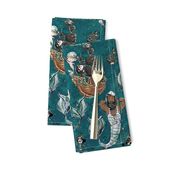 Pirate Mermen Party (Teal) (Big) 