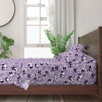 panda forest - lilac