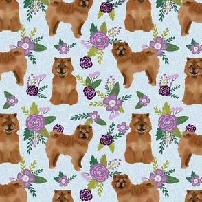 chowchow pet quilt c dog breed nursery quilt coordinate floral