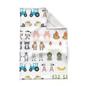 farm mini plush cut and sew fat quarter