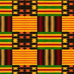 Yellow Digital Kente