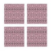 Twinkling Black Dots on Lolly Pink - Medium Scale