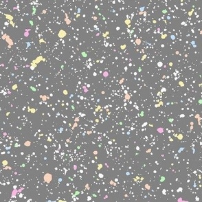 Paint Splatter (Pastel Rainbow)