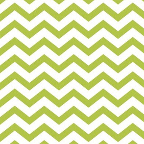 chevron lime green