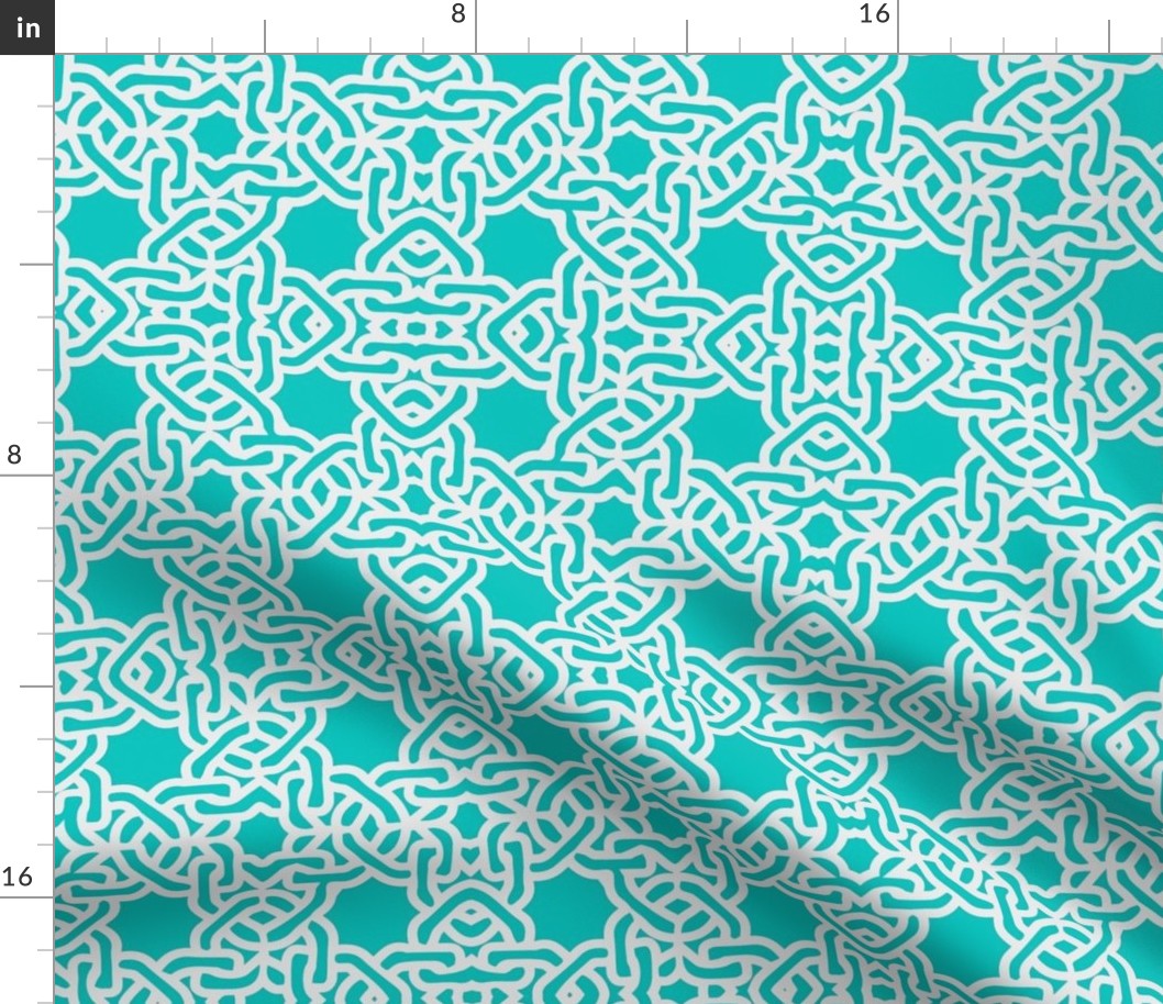 Teal turquoise moroccan tile modern tile links