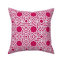 Fuschia magenta moroccan tile mexican tile