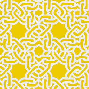 Yellow moroccan tile fabric modern tile link 