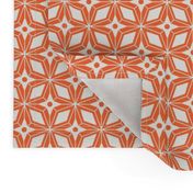 Starburst - Midcentury Modern Geometric Regular Scale Orange #3