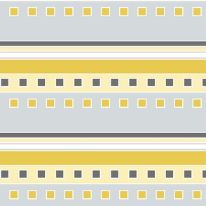 geometric design of squares and stripes