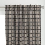 simple preppy plaid brown gray