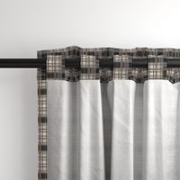 simple preppy plaid brown gray