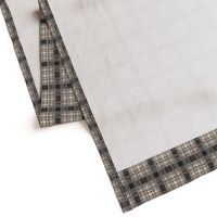 simple preppy plaid brown gray