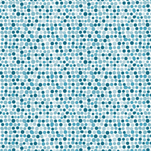 Dusty Blue Spots Small