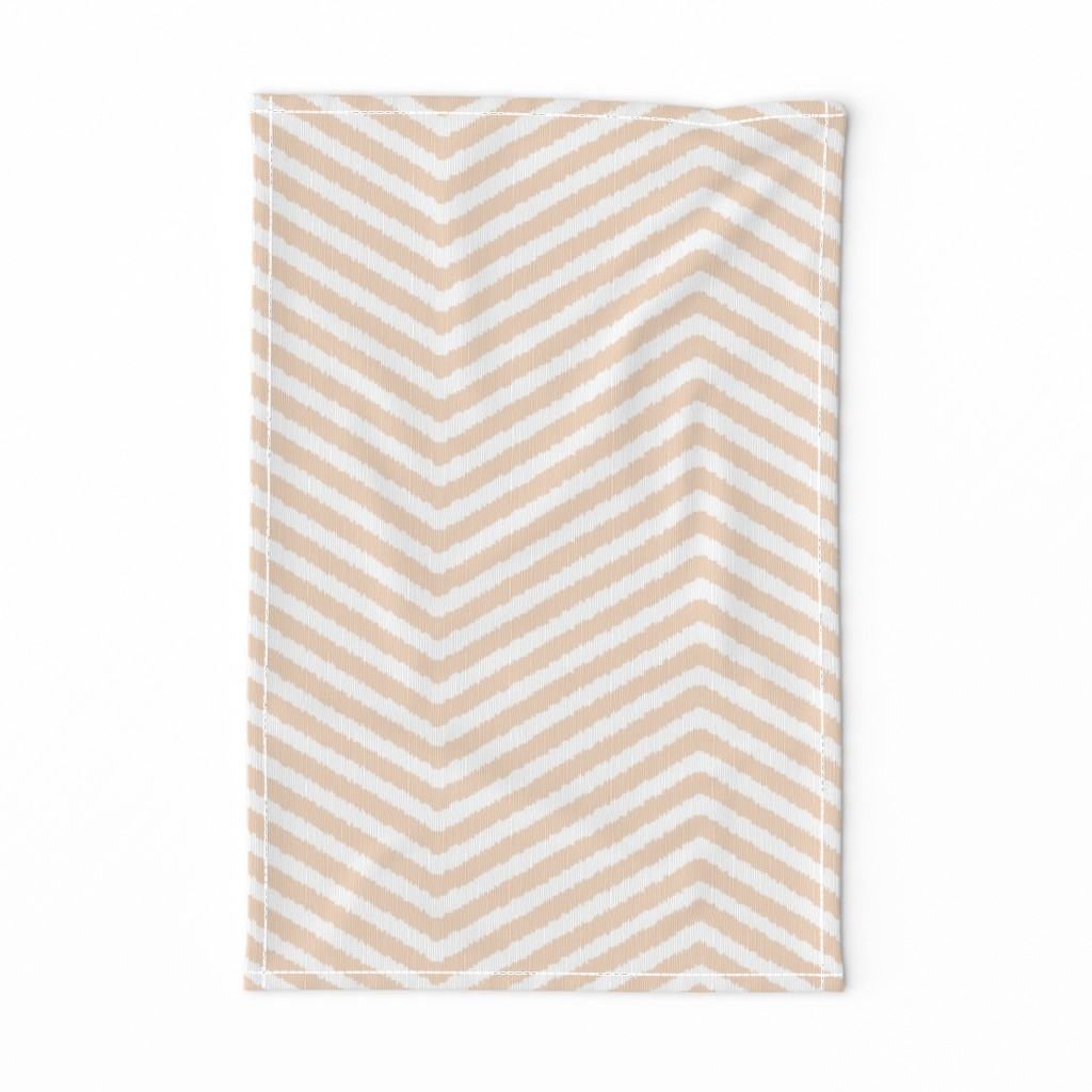 Peach Chevron