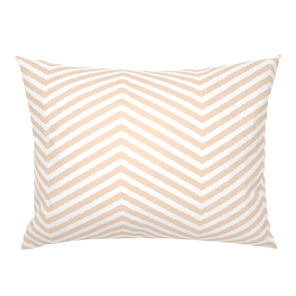 Peach Chevron