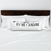 You are my sunshine - blanket/lovey combo - NO GUIDES