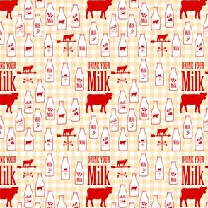 Red Cows Drink Your Milk