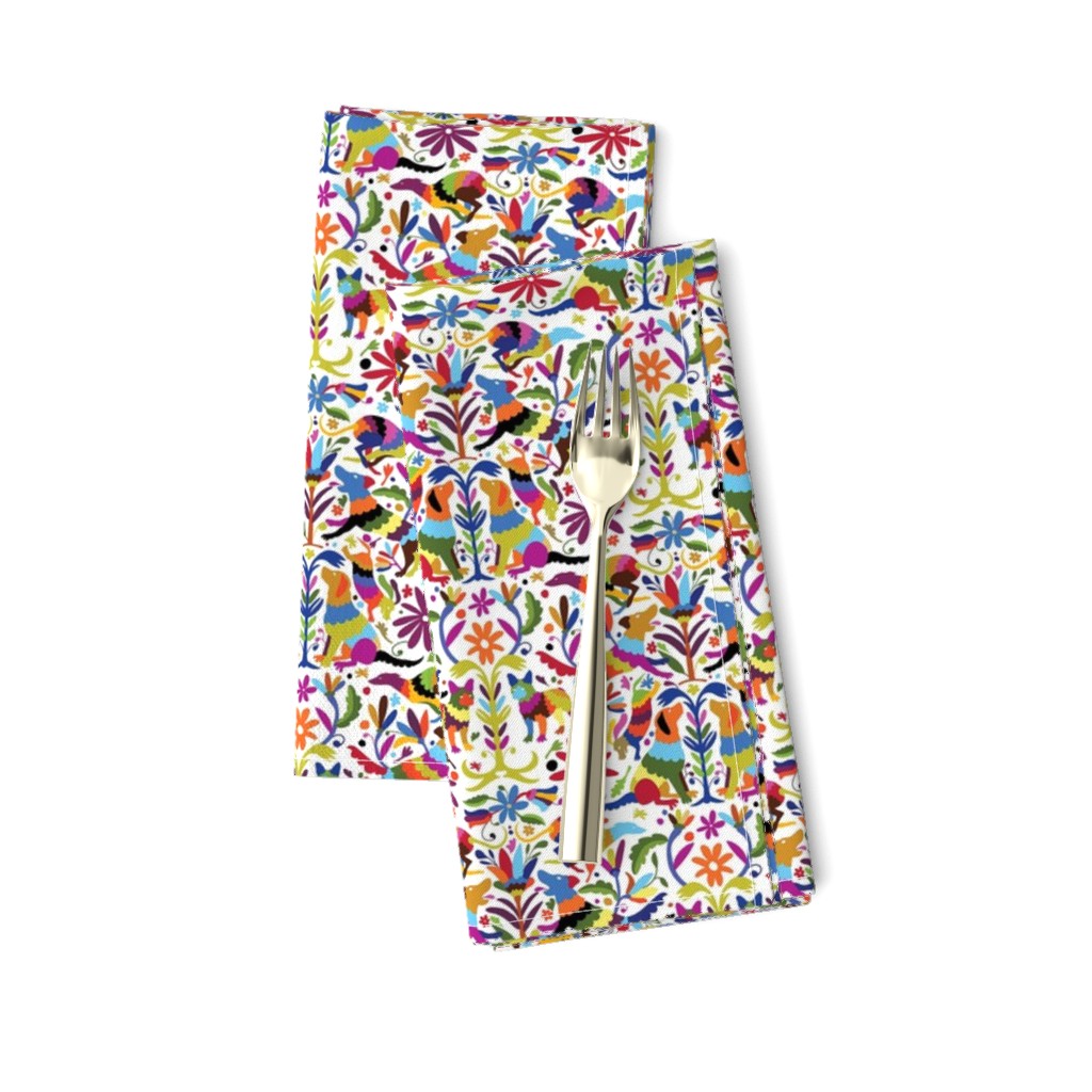 Dog Otomi Multicolor Mini Print