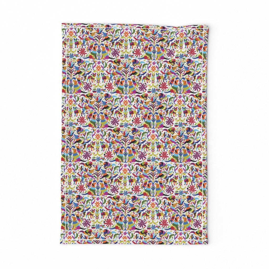 Dog Otomi Multicolor Mini Print