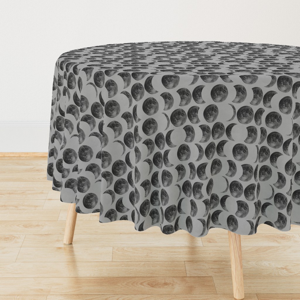 Moon Phases (Grey)